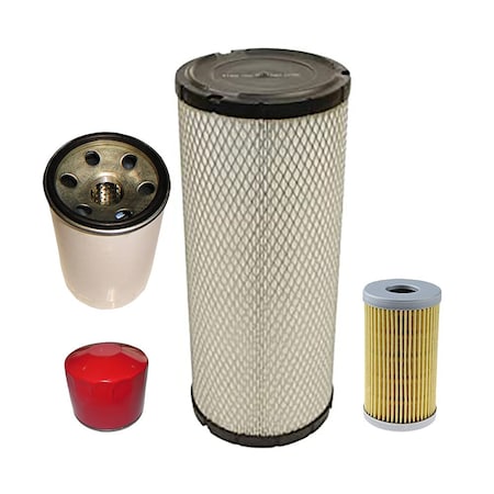 Aic Replacement Parts Tractor Filter Service Maintenance Kit Fits Kubota M4900 M5700 MX5000 KT-3653390M1-FILTERSET